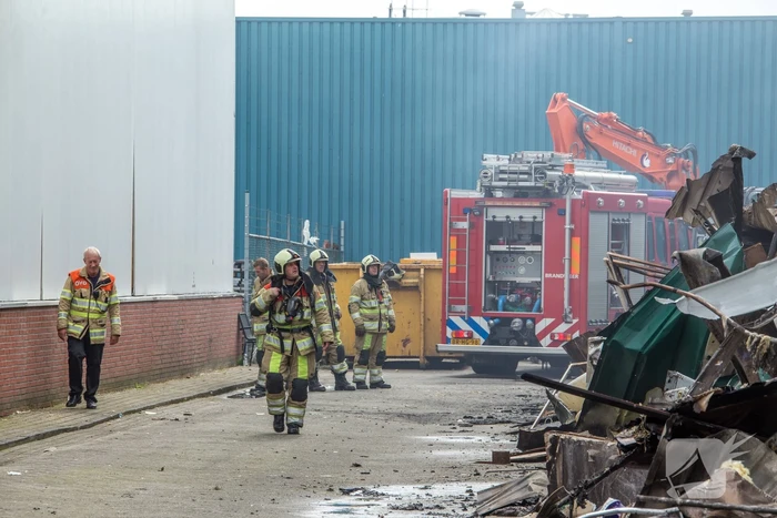 Enorme ravage na grote brand
