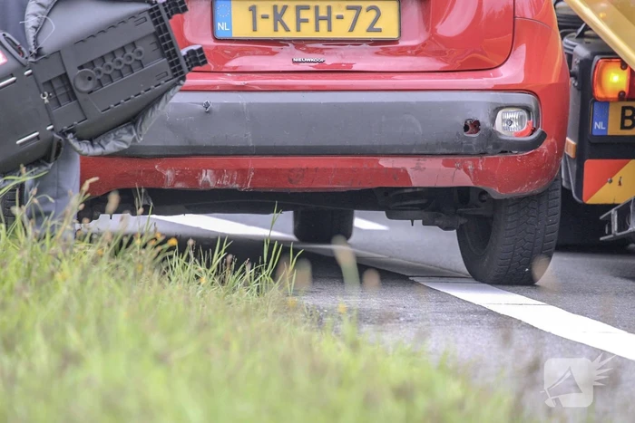 Flinke schade bij kop-staartbotsing