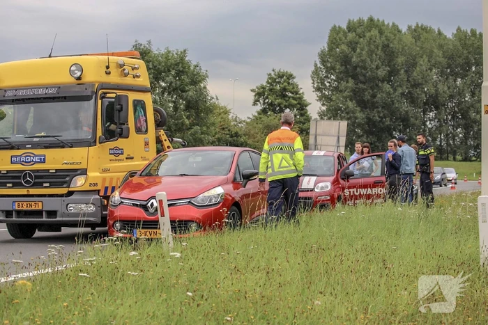 Flinke schade bij kop-staartbotsing