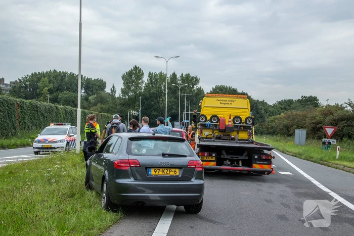 Flinke schade bij kop-staartbotsing