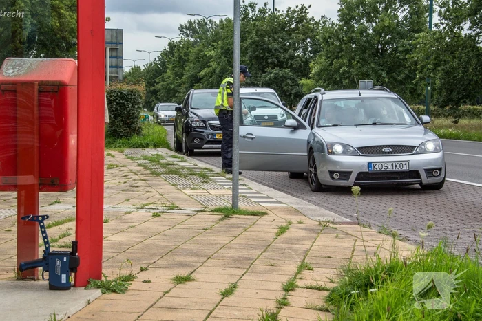 Wederom ongeval tijdens verkeerscontrole