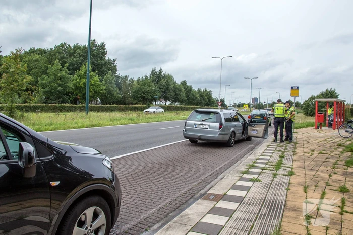 Wederom ongeval tijdens verkeerscontrole