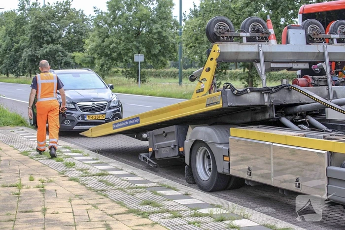 Wederom ongeval tijdens verkeerscontrole
