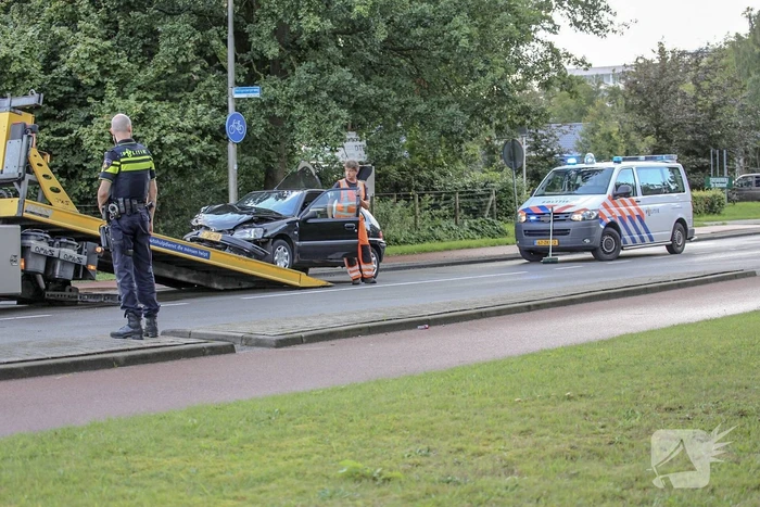 Flinke schade bij kop-staartbotsing