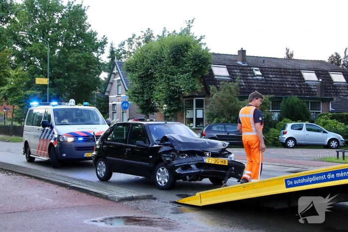 Flinke schade bij kop-staartbotsing
