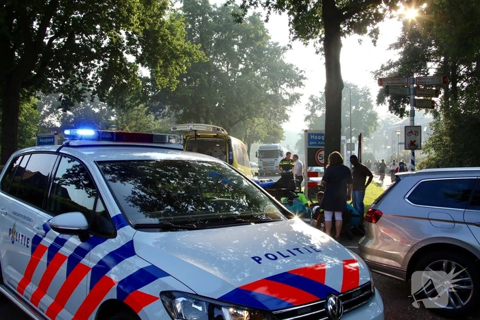 Scooterrijder gewond na aanrijding auto