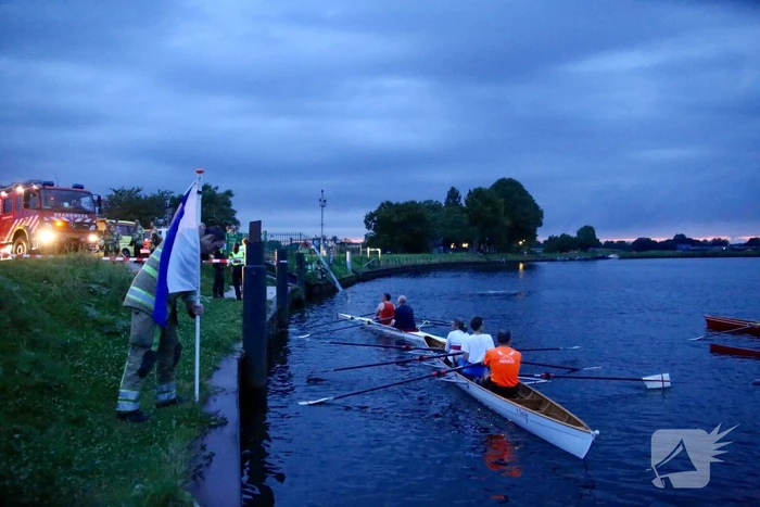 Brommobiel te water