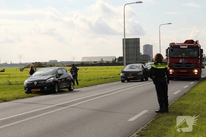 Flinke schade na kop-staartbotsing