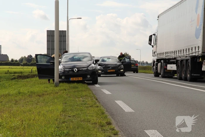 Flinke schade na kop-staartbotsing