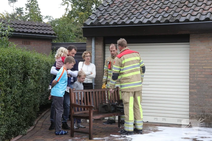 Veel rook na ongelukje met frituurpan