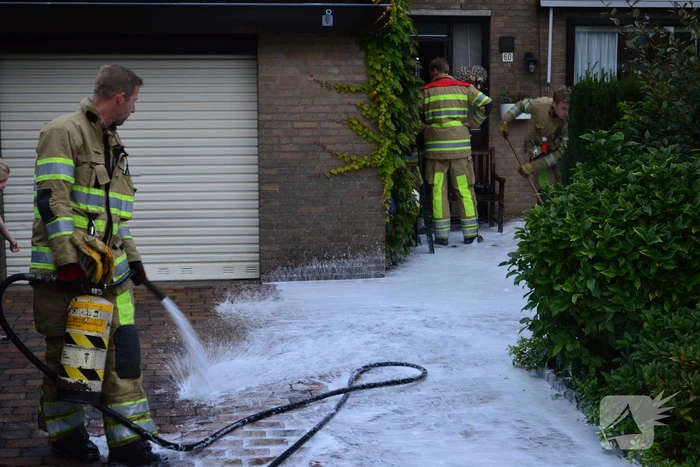 Veel rook na ongelukje met frituurpan