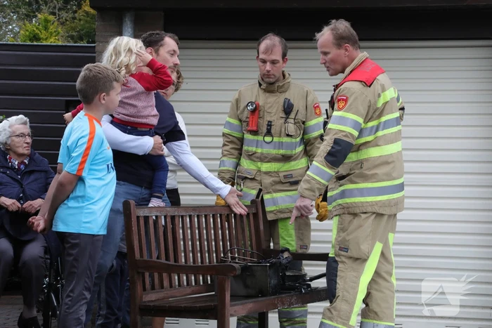 Veel rook na ongelukje met frituurpan