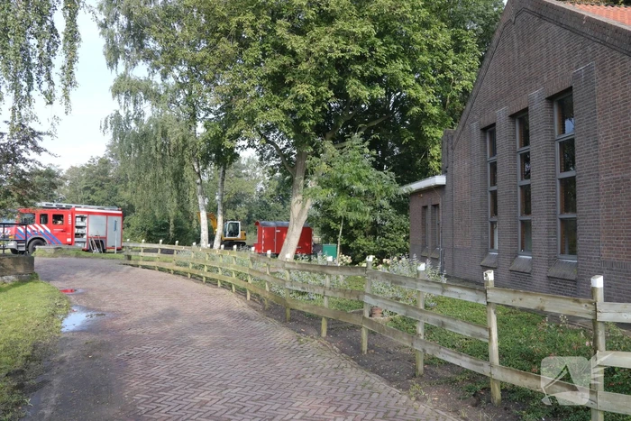 Mogelijke waterbreuk zorgt voor overstroming