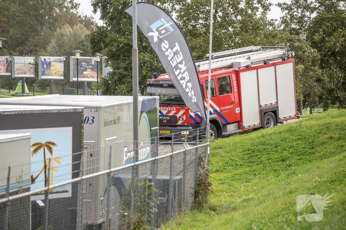 Boot in problemen door afgebroken roer