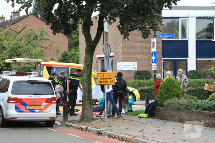 Man gewond na glijpartij