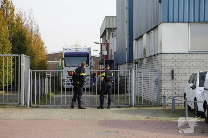 Drugslab ontdekt in bedrijfspand
