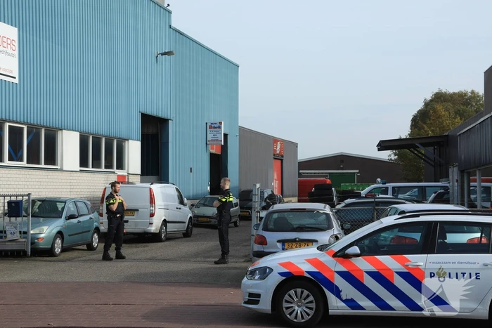 Drugslab ontdekt in bedrijfspand