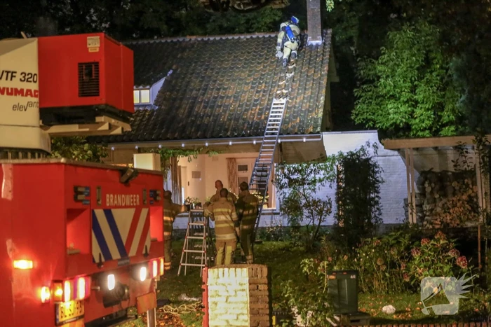 Wintersweer zorgt voor de eerste schoorsteenbrand