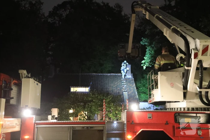 Wintersweer zorgt voor de eerste schoorsteenbrand