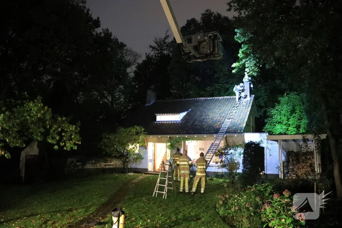 Wintersweer zorgt voor de eerste schoorsteenbrand