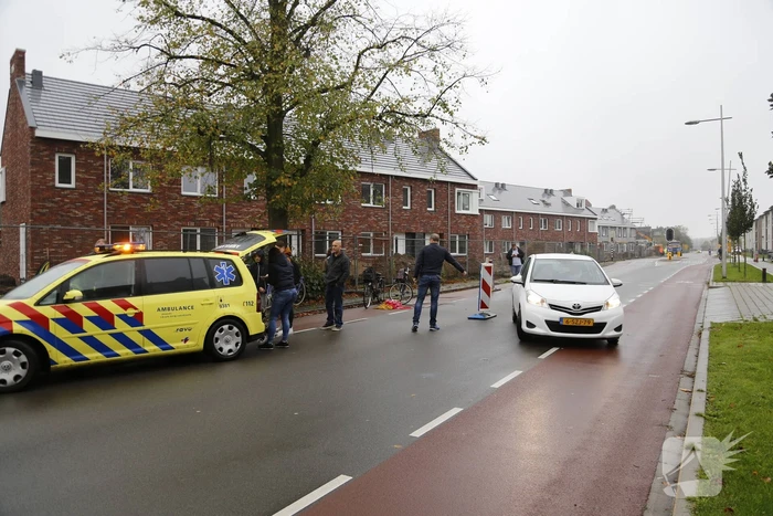 Fietsster gewond door valpartij