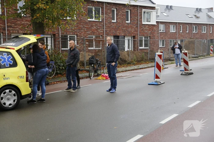 Fietsster gewond door valpartij