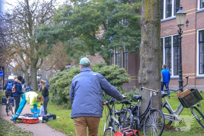 Fietssters gewond na botsing