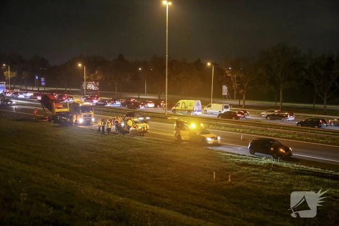 Motorrijder gewond na aanrijding met auto