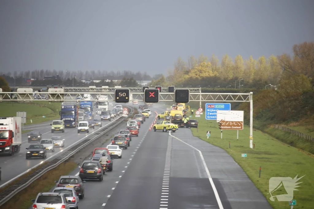 Rijksweg A28 112 meldingen Nijkerk 