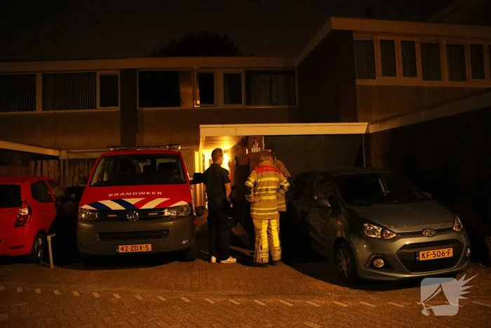 Brandweeroefening in woning loopt uit de hand