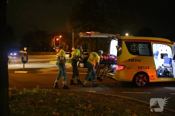 Brommerrijder gewond bij aanrijding