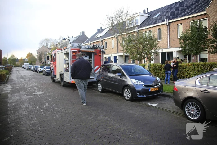 Kruipruimte onder water na gesprongen leiding