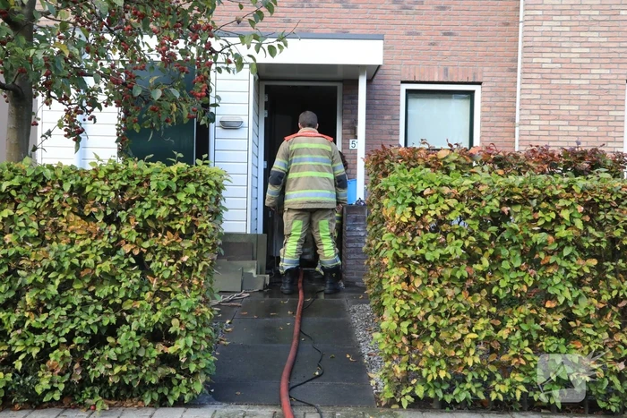 Kruipruimte onder water na gesprongen leiding