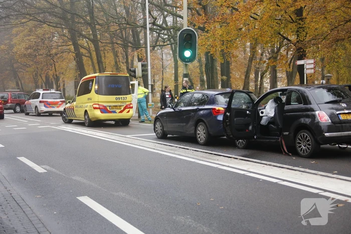 Gewonden bij kop-staart aanrijding