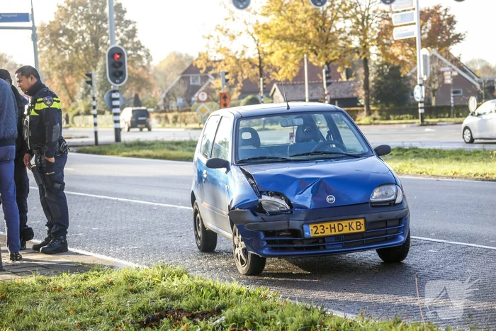 Auto total-loss bij kop-staartbotsing
