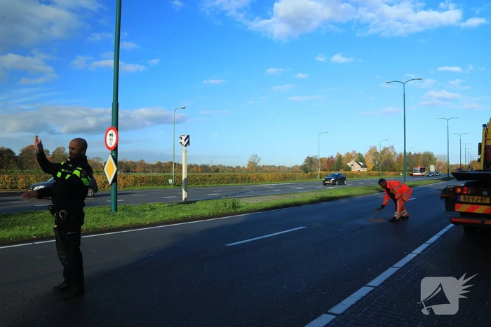 Auto total-loss bij kop-staartbotsing
