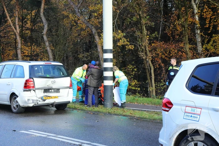 Gewonde bij kop-staartaanrijding