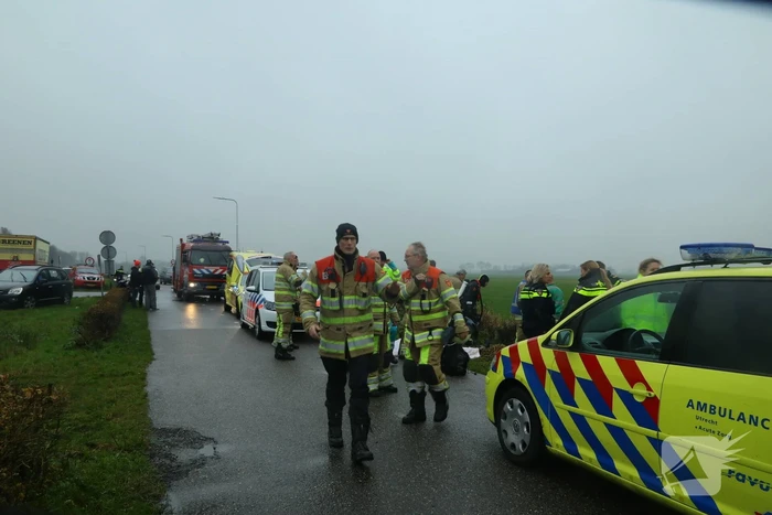Brommobiel te water bestuurder overleden