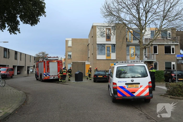 Bewoner en baby onwel bij vreemde lucht