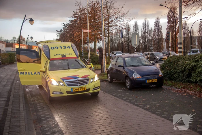 Fietsster gewond na botsing met andere fietser