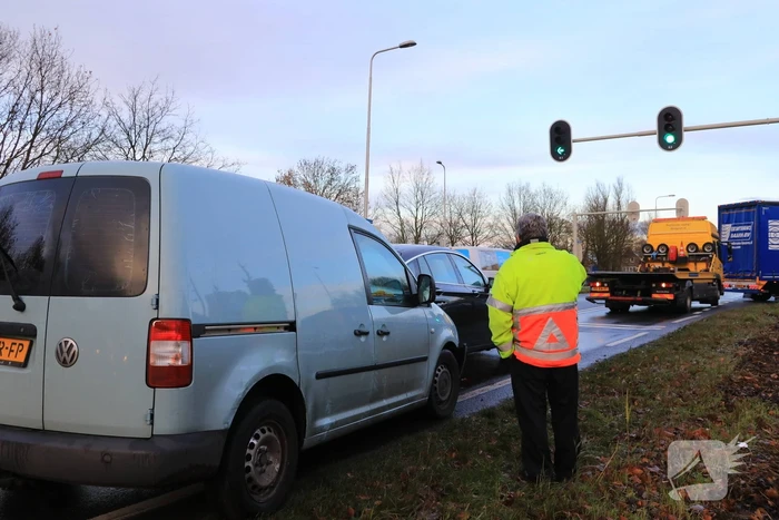 Flinke schade na kop-staartbotsing