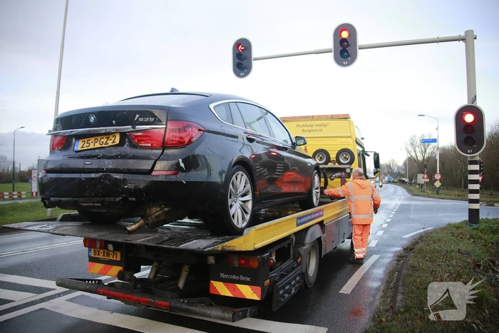 Flinke schade na kop-staartbotsing