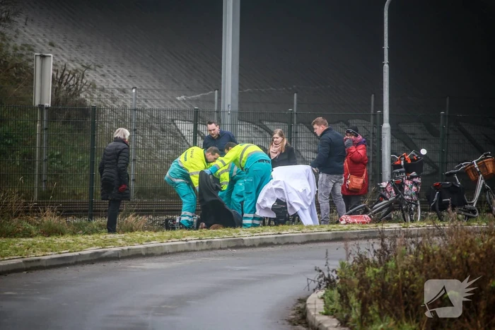 Fietsster ernstig gewond na valpartij