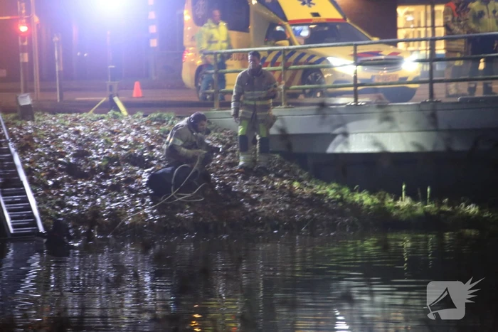 Zoekactie in het water