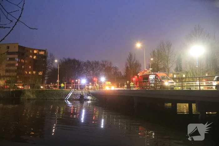 Zoekactie in het water