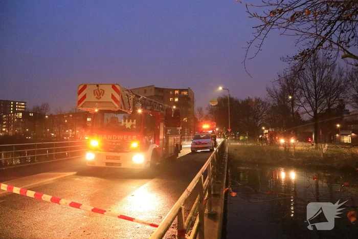 Zoekactie in het water