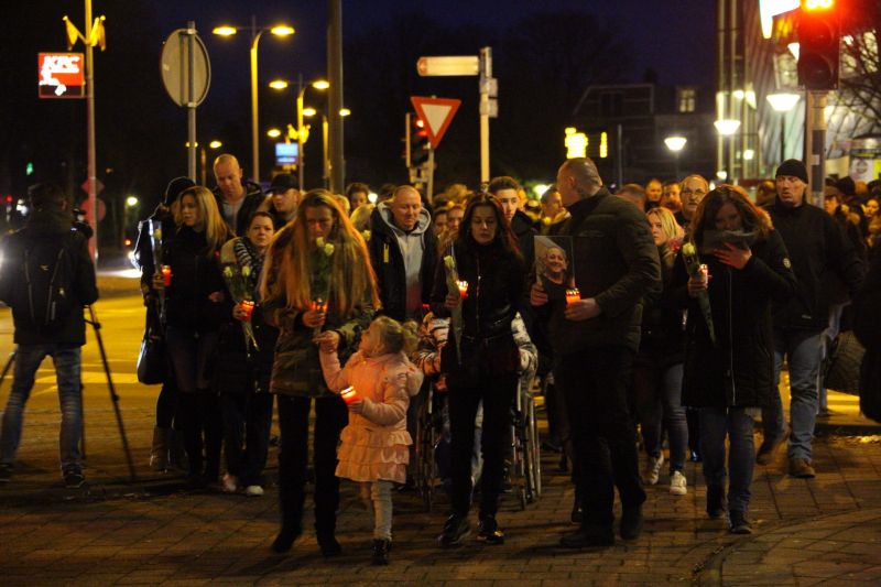 Stille tocht voor overleden arrestant Bertus de Man