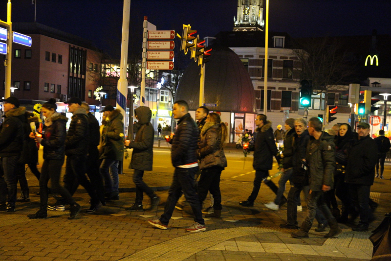 Stille tocht voor overleden arrestant Bertus de Man