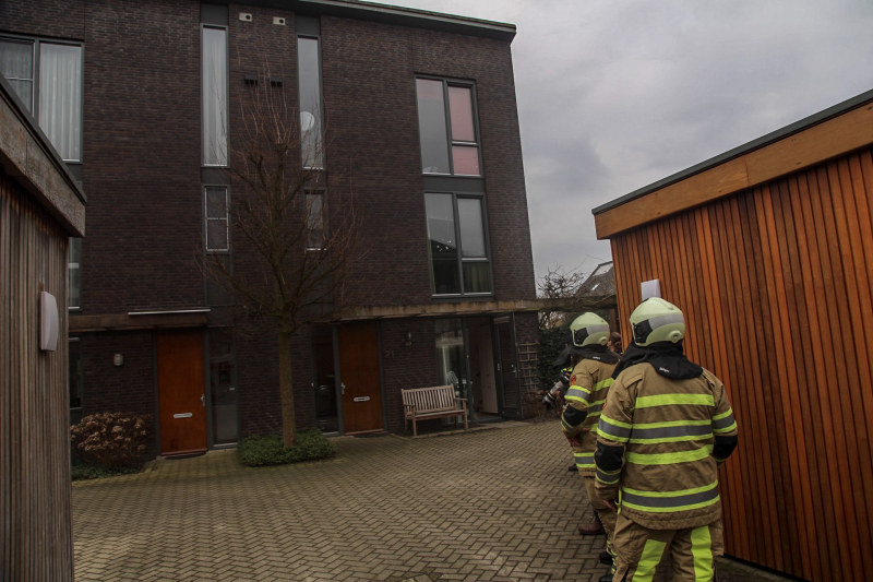 Brandweer opgeroepen voor oververhitte wasdroger