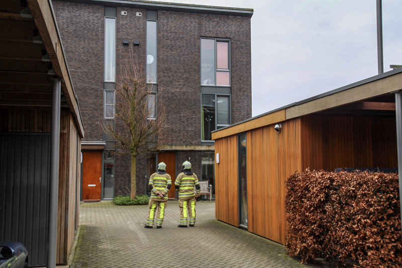 Brandweer opgeroepen voor oververhitte wasdroger
